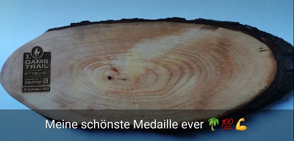 Gamstrail Medaille