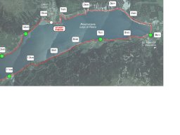 Reschenseelauf 2023, Italien, Südtirol